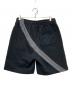 Supreme (シュプリーム) EQUIPE SWEATSHORT ブラック サイズ:Ｓ：15000円