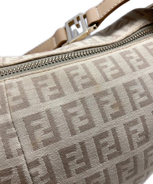 FENDI（フェンディ）FENDI (フェンディ) ズッキーノ キャンバスワンショルダーバッグ ベージュ サイズ:OneSizeの古着・服飾アイテム