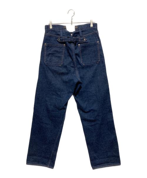 NIGEL CABOURN（ナイジェルケーボン）NIGEL CABOURN (ナイジェルケーボン) RAILMAN DENIM PANT WIDE インディゴ サイズ:30の古着・服飾アイテム