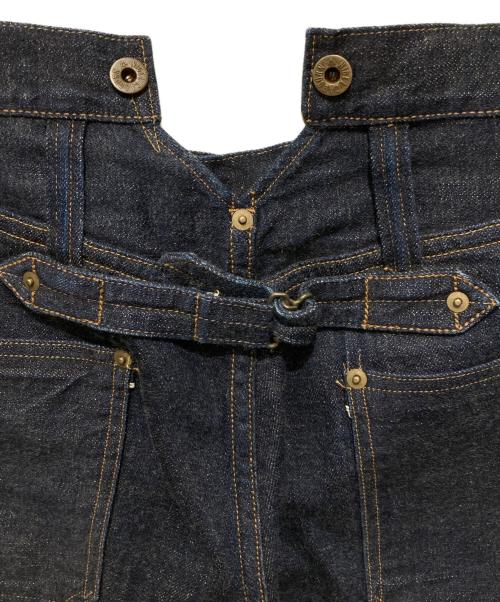 NIGEL CABOURN（ナイジェルケーボン）NIGEL CABOURN (ナイジェルケーボン) RAILMAN DENIM PANT WIDE インディゴ サイズ:30の古着・服飾アイテム
