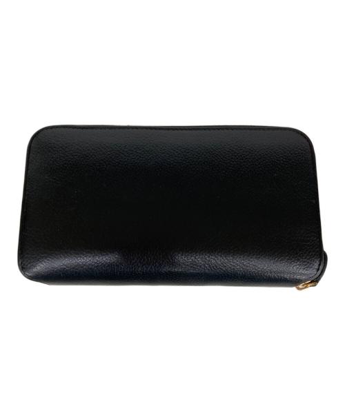 BALENCIAGA（バレンシアガ）BALENCIAGA (バレンシアガ) ラウンドジップウォレット ブラックの古着・服飾アイテム
