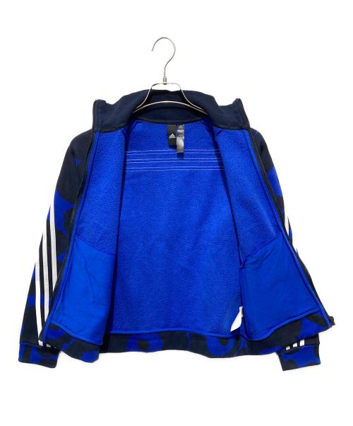 adidas（アディダス）adidas (アディダス) marimekko (マリメッコ) コラボトラックジャケット ブルー×ネイビー サイズ:Ｓの古着・服飾アイテム