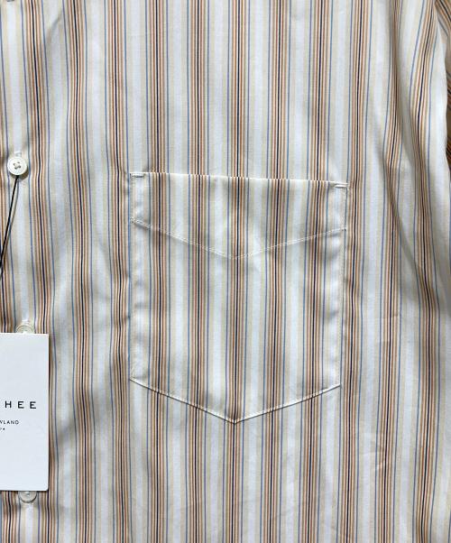 MACPHEE（マカフィー）MACPHEE (マカフィー) コットンブロード レギュラーカラーシャツ オレンジ サイズ:36 未使用品の古着・服飾アイテム