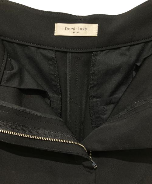 Demi-Luxe Beams（デミルクス ビームス）Demi-Luxe BEAMS (デミルクス ビームス) ローウエスト レディ スカート ブラック サイズ:36の古着・服飾アイテム