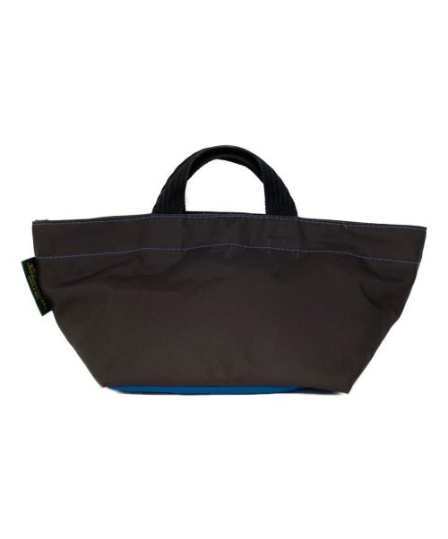 Herve Chapelier（エルベシャプリエ）Herve Chapelier (エルベシャプリエ) 舟形トートバッグS ブルー×ブラウン サイズ:OneSizeの古着・服飾アイテム