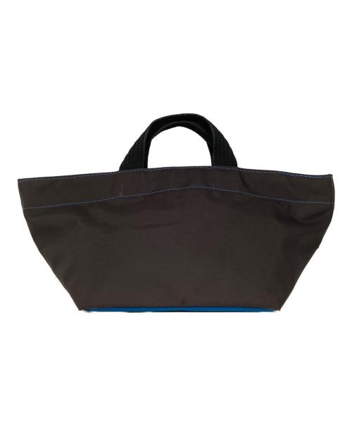 Herve Chapelier（エルベシャプリエ）Herve Chapelier (エルベシャプリエ) 舟形トートバッグS ブルー×ブラウン サイズ:OneSizeの古着・服飾アイテム