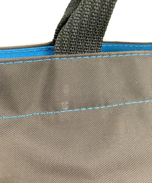 Herve Chapelier（エルベシャプリエ）Herve Chapelier (エルベシャプリエ) 舟形トートバッグS ブルー×ブラウン サイズ:OneSizeの古着・服飾アイテム