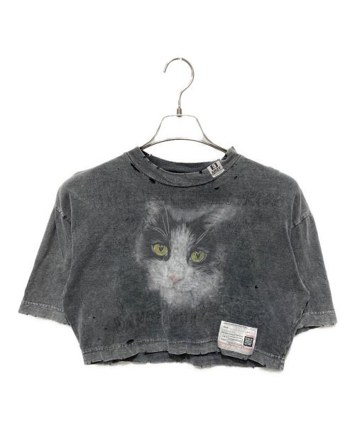 Maison MIHARA YASUHIRO（メゾン ミハラ ヤスヒロ）Maison MIHARA YASUHIRO (メゾン ミハラ ヤスヒロ) プリントTシャツ グレー サイズ:36の古着・服飾アイテム