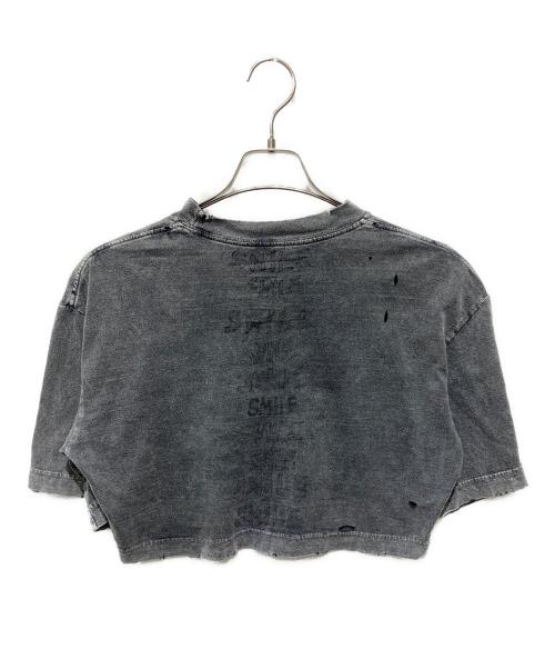 Maison MIHARA YASUHIRO（メゾン ミハラ ヤスヒロ）Maison MIHARA YASUHIRO (メゾン ミハラ ヤスヒロ) プリントTシャツ グレー サイズ:36の古着・服飾アイテム