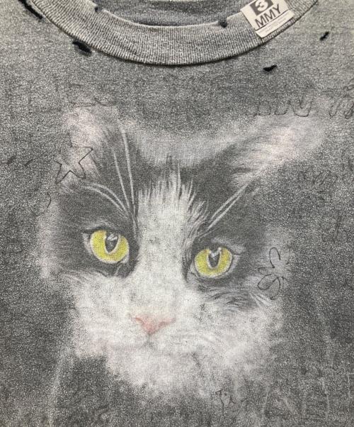 Maison MIHARA YASUHIRO（メゾン ミハラ ヤスヒロ）Maison MIHARA YASUHIRO (メゾン ミハラ ヤスヒロ) プリントTシャツ グレー サイズ:36の古着・服飾アイテム