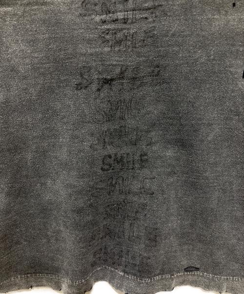 Maison MIHARA YASUHIRO（メゾン ミハラ ヤスヒロ）Maison MIHARA YASUHIRO (メゾン ミハラ ヤスヒロ) プリントTシャツ グレー サイズ:36の古着・服飾アイテム