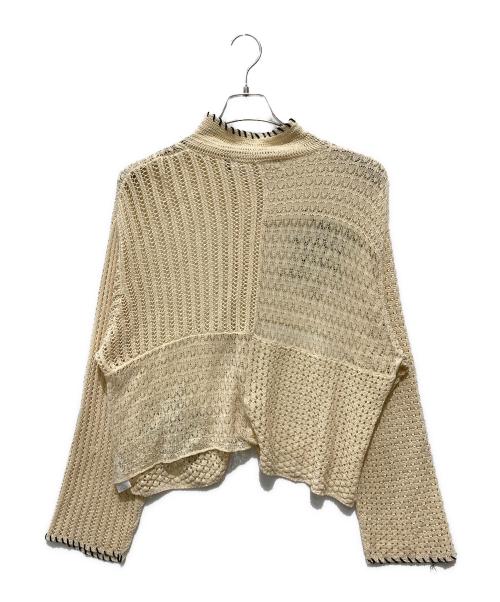 LEINWANDE（ラインヴァンド）LEINWANDE (ラインヴァンド) カーディガン ベージュ サイズ:FREEの古着・服飾アイテム