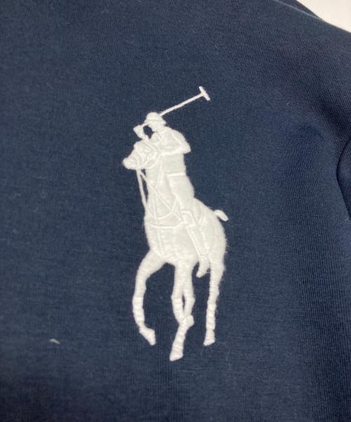 POLO RALPH LAUREN（ポロ・ラルフローレン）POLO RALPH LAUREN (ポロ・ラルフローレン) ビッグポニー刺繍パーカー ネイビー サイズ:Mの古着・服飾アイテム