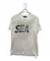WIND AND SEA（ウィンダンシー）の古着「スプレーデザインプリントTシャツ」｜ベージュ