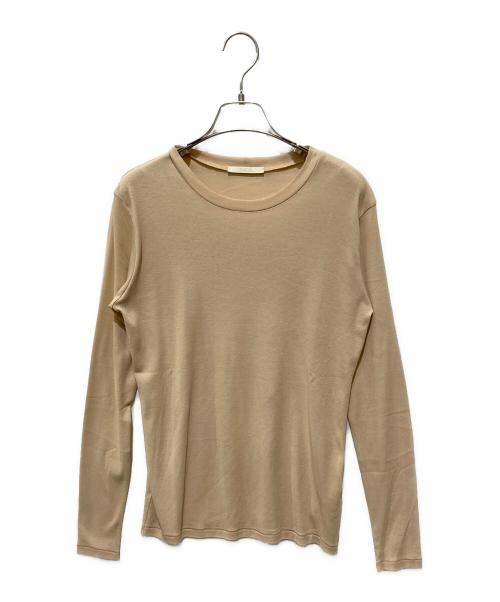 Plage（プラージュ）Plage (プラージュ) クルーネックニット ベージュ サイズ:FREEの古着・服飾アイテム