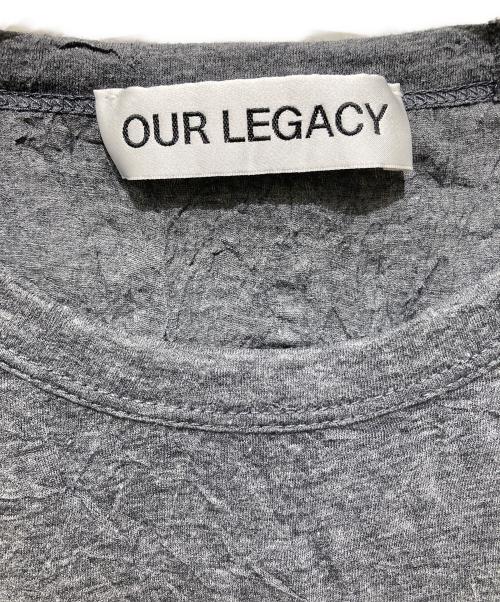 OUR LEGACY（アワーレガシー）OUR LEGACY (アワーレガシー) ニューボックスTシャツ グレー サイズ:46の古着・服飾アイテム