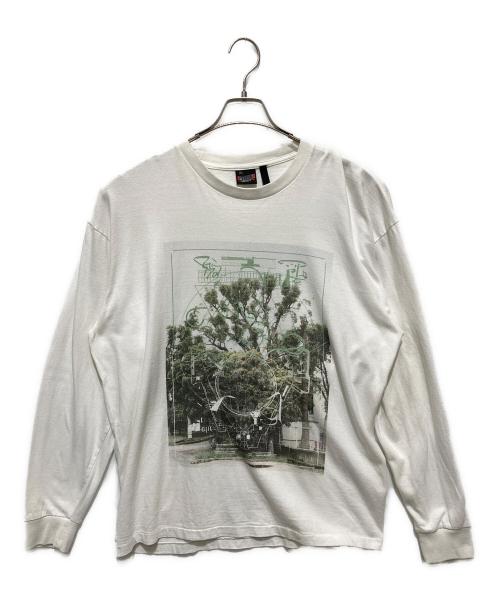 SCREEN STARS（スクリーンズスターズ）SCREEN STARS (スクリーンズスターズ) semoh (セモー) Sing Long-Sleeve T-shirts / ロングＴシャツ ホワイト サイズ:XLの古着・服飾アイテム