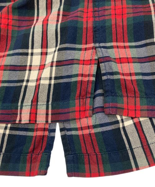 POLO RALPH LAUREN（ポロ・ラルフローレン）POLO RALPH LAUREN (ポロ・ラルフローレン) オープンカラーチェックシャツ/SKI CAMP レッド サイズ:XLの古着・服飾アイテム