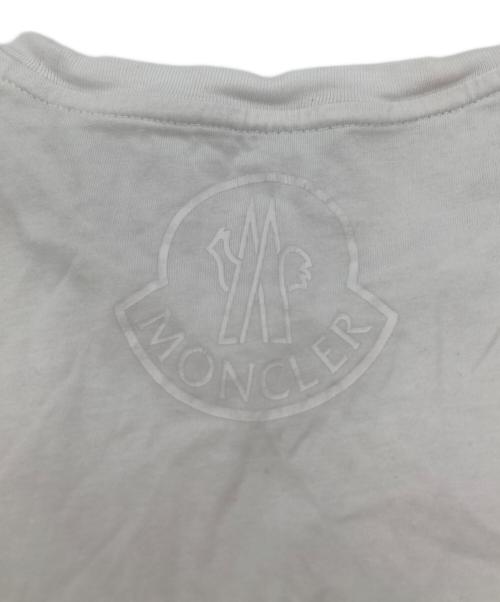 MONCLER（モンクレール）MONCLER (モンクレール) MAGLIA Tシャツ ホワイト サイズ:Ｓの古着・服飾アイテム