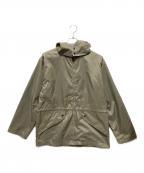 LACOSTEラコステ）の古着「ワニワッペンナイロンフーデッドジャケット」｜グレー
