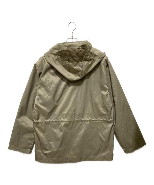LACOSTE（ラコステ）LACOSTE (ラコステ) ワニワッペンナイロンフーデッドジャケット グレー サイズ:42の古着・服飾アイテム