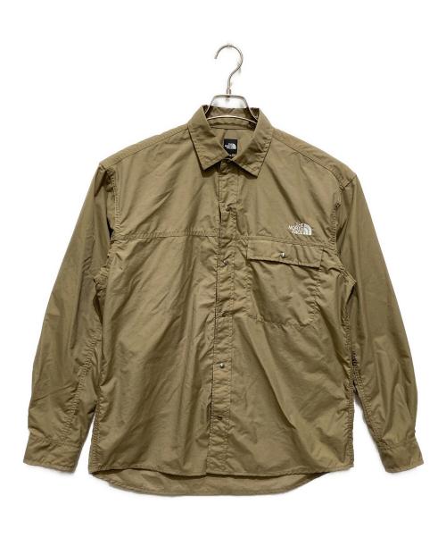 THE NORTH FACE（ザ ノース フェイス）THE NORTH FACE (ザ ノース フェイス)  L/S NUPTSE SHIRT / ロングスリーブヌプシシャツ ブラウン サイズ:M 未使用品の古着・服飾アイテム