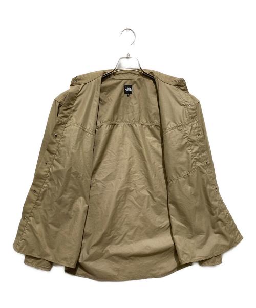 THE NORTH FACE（ザ ノース フェイス）THE NORTH FACE (ザ ノース フェイス)  L/S NUPTSE SHIRT / ロングスリーブヌプシシャツ ブラウン サイズ:M 未使用品の古着・服飾アイテム