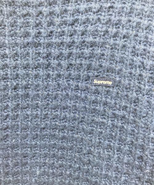 SUPREME（シュプリーム）SUPREME (シュプリーム) Small Box Waffle Sweater ネイビー サイズ:Lの古着・服飾アイテム