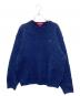 SUPREME（シュプリーム）の古着「Small Box Waffle Sweater」｜ネイビー