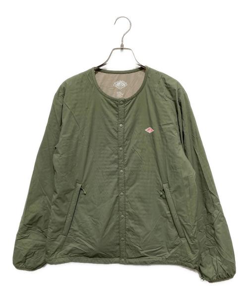 DANTON（ダントン）DANTON (ダントン) ナイロンストレッチタフタインサレーションジャケット グリーン サイズ:Lの古着・服飾アイテム