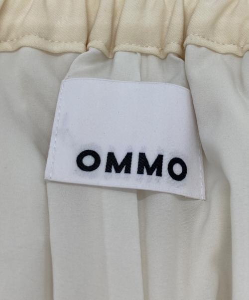 OMMO（オーエムエムオー）OMMO (オーエムエムオー) ドレープタックパンツ ベージュ サイズ:36の古着・服飾アイテム