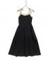 HER LIP TO (ハーリップトゥ) ヴVERONA TWEED LONG DRESS / ェローナ ツイード キャミロングドレス ブラック サイズ:M：9000円