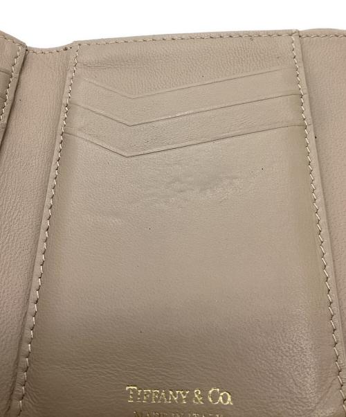 TIFFANY & Co.（ティファニー）Tiffany & Co. (ティファニー) Tロゴスモールウォレット ピンク サイズ:OneSizeの古着・服飾アイテム