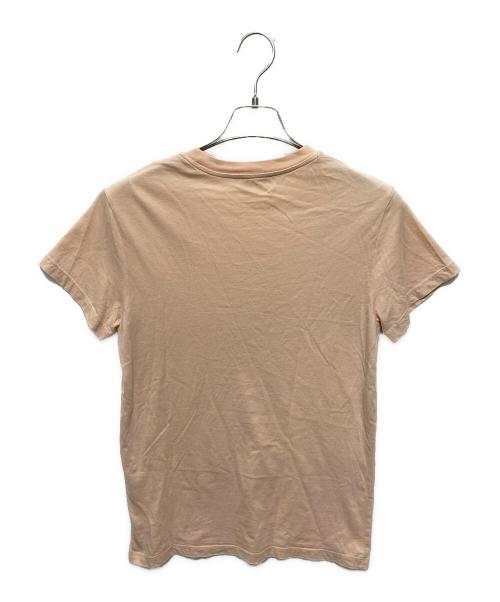 RED VALENTINO（レッドヴァレンティノ）RED VALENTINO (レッドヴァレンティノ) ロゴプリントTシャツ ベージュ サイズ:ｘｓの古着・服飾アイテム