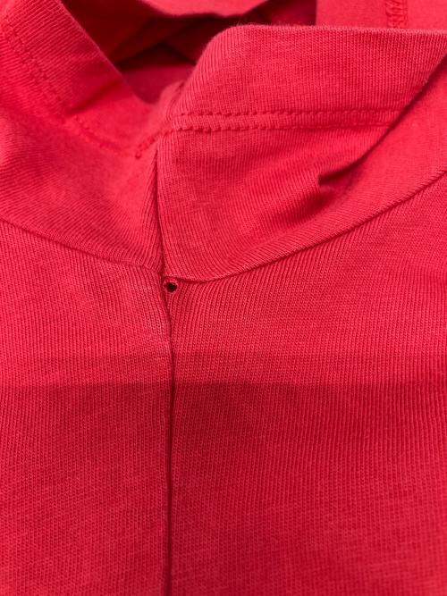 RED VALENTINO（レッドヴァレンティノ）RED VALENTINO (レッドヴァレンティノ) ロゴプリントTシャツ レッド サイズ:XSの古着・服飾アイテム