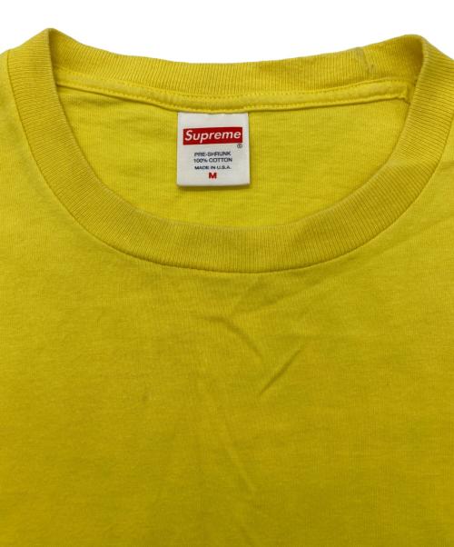 SUPREME（シュプリーム）SUPREME (シュプリーム) プリントTシャツ イエロー サイズ:Mの古着・服飾アイテム