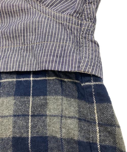 COMME des GARCONS HOMME（コムデギャルソン オム）COMME des GARCONS HOMME (コムデギャルソン オム) 25FW 綿ストライプシャツ ブルー サイズ:Mの古着・服飾アイテム