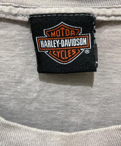 HARLEY-DAVIDSON（ハーレーダビッドソン）HARLEY-DAVIDSON (ハーレーダビッドソン) プリントTシャツ グレー サイズ:Lの古着・服飾アイテム
