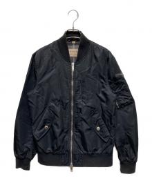 BURBERRY（バーバリー）の古着「MA-1ジャケット」｜ブラック