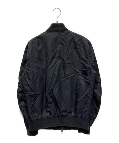 BURBERRY（バーバリー）BURBERRY (バーバリー) MA-1ジャケット ブラック サイズ:48の古着・服飾アイテム