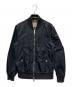 BURBERRY（バーバリー）の古着「MA-1ジャケット」｜ブラック