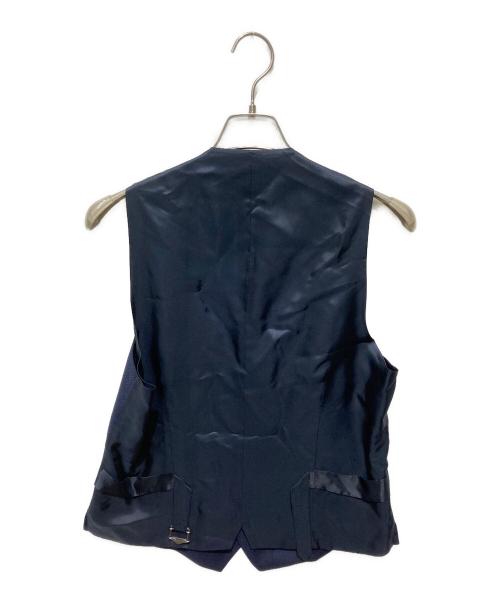 LARDINI（ラルディーニ）LARDINI (ラルディーニ) ウールモヘアシルクジレベスト ネイビー サイズ:48の古着・服飾アイテム