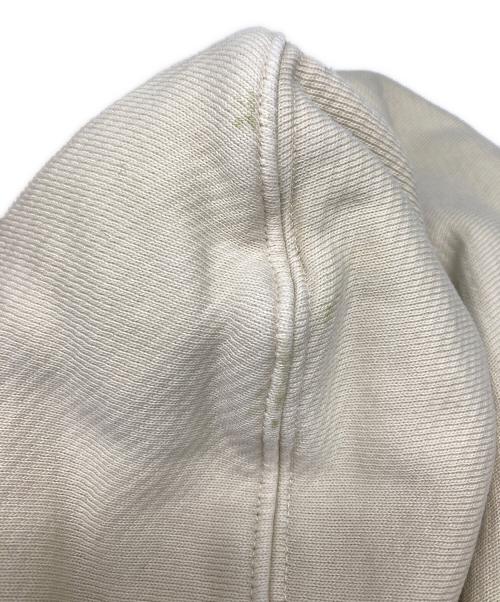 OFFWHITE（オフホワイト）OFFWHITE (オフホワイト) クロスロゴパーカー アイボリー サイズ:XSの古着・服飾アイテム