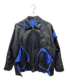 sulvam（サルバム）の古着「Leather Jacket」｜ブラック