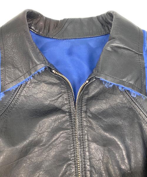 sulvam（サルバム）sulvam (サルバム) Leather Jacket ブラック サイズ:Ｓの古着・服飾アイテム