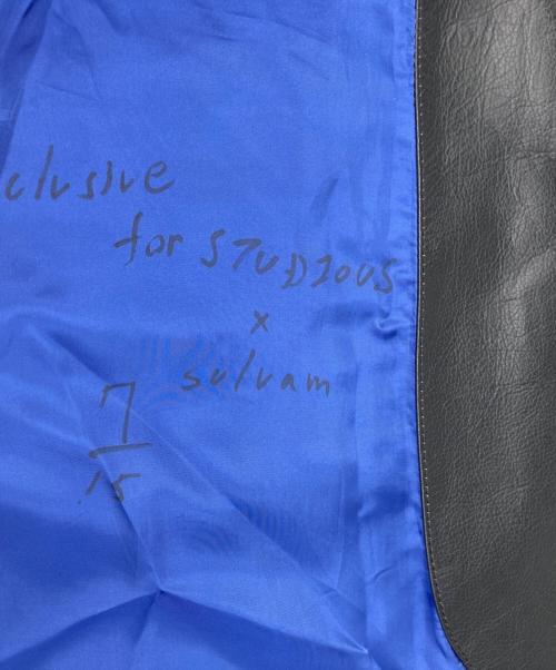 sulvam（サルバム）sulvam (サルバム) Leather Jacket ブラック サイズ:Ｓの古着・服飾アイテム