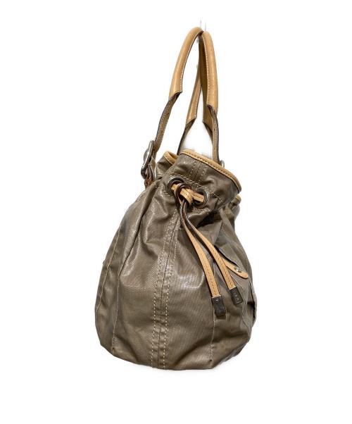 TOD'S（トッズ）TOD'S (トッズ) ナイロントートバッグ ベージュの古着・服飾アイテム