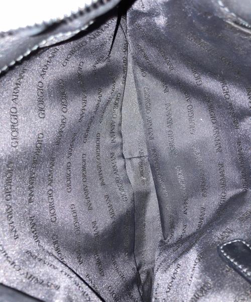 GIORGIO ARMANI（ジョルジョアルマーニ）GIORGIO ARMANI (ジョルジョアルマーニ) メッセンジャーバッグ ブラック サイズ:OneSizeの古着・服飾アイテム