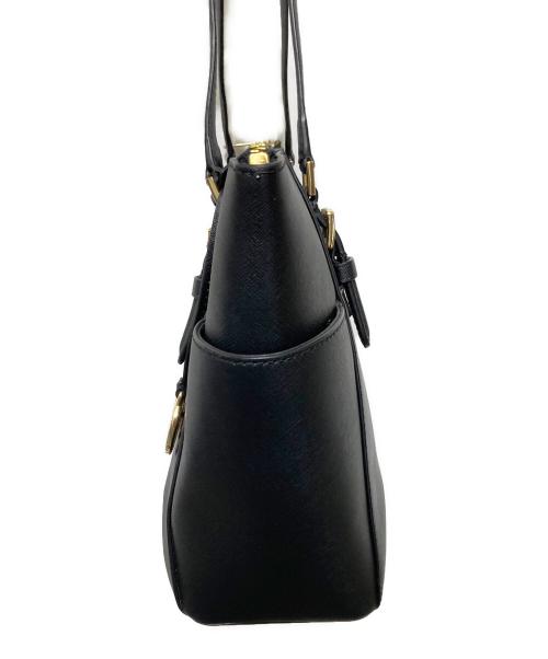 MICHAEL KORS（マイケルコース）MICHAEL KORS (マイケルコース) トートバッグ ブラックの古着・服飾アイテム