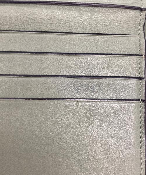 LOEWE（ロエベ）LOEWE (ロエベ) コンパクトジップウォレット グレー サイズ:OneSizeの古着・服飾アイテム